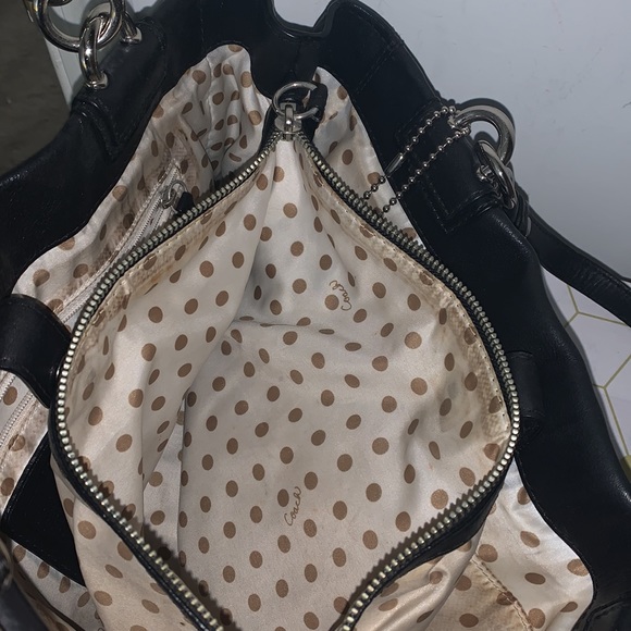 Black Coach purse - Picture 7 of 11